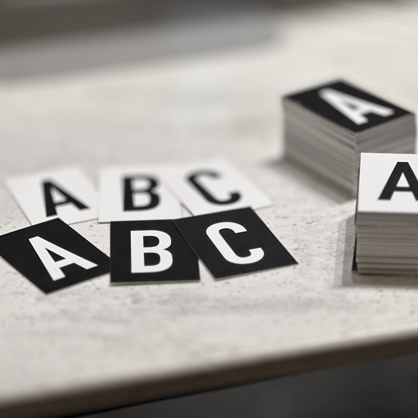Packs de lettres de l'alphabet de remplacement pour les panneaux d'affichage de menu