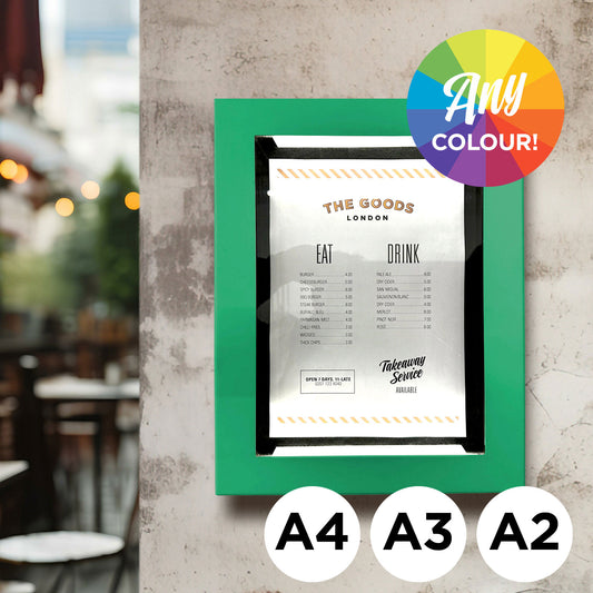 Custom Colour Loackable Menu Cases