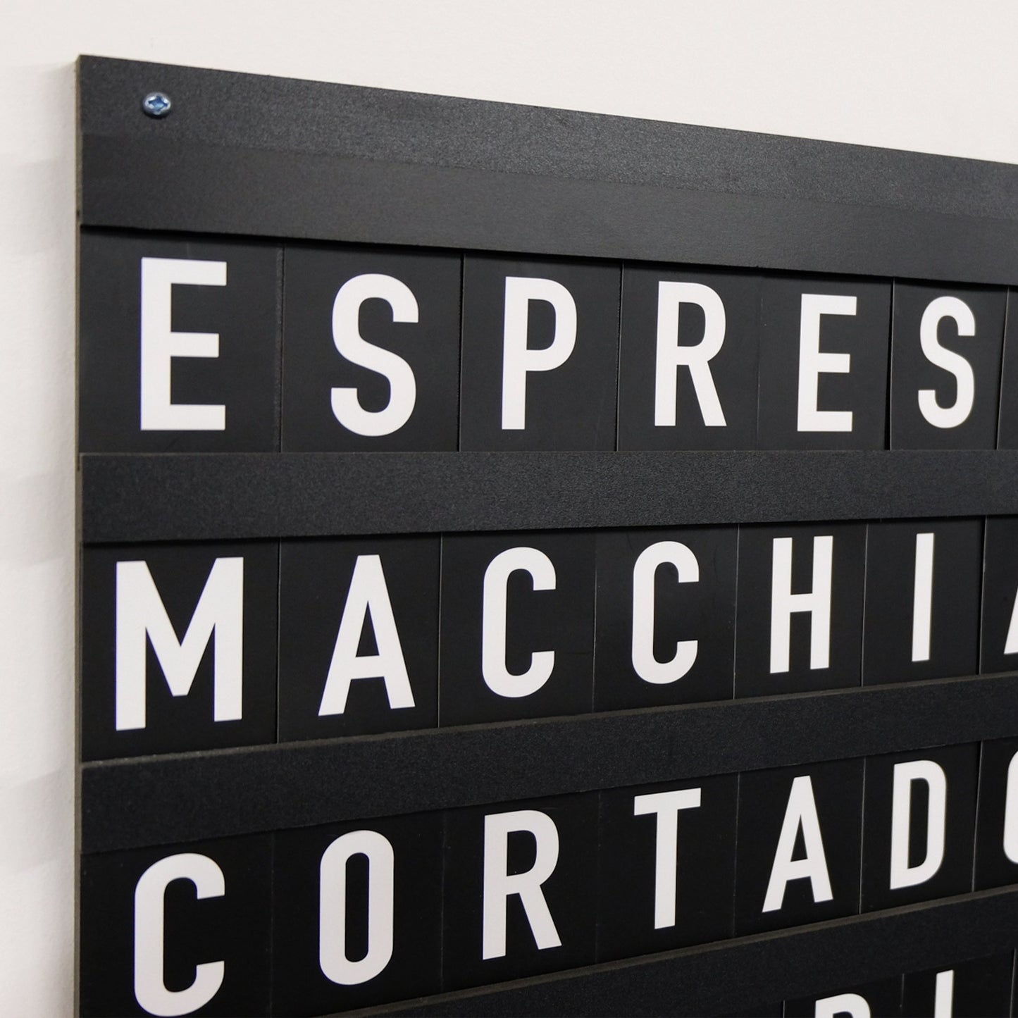 Packs de lettres de l'alphabet de remplacement pour les panneaux d'affichage de menu