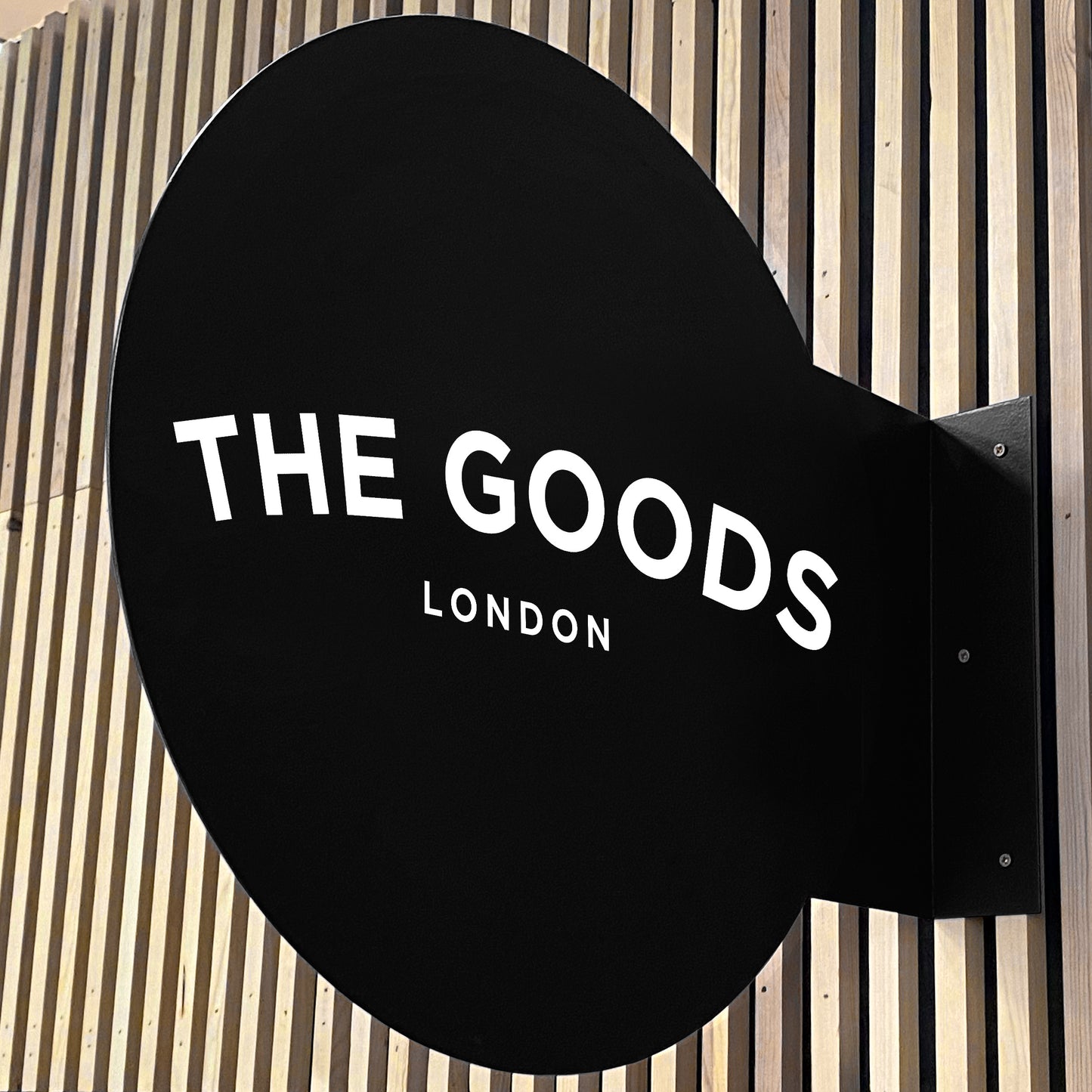 Round Metal Sign