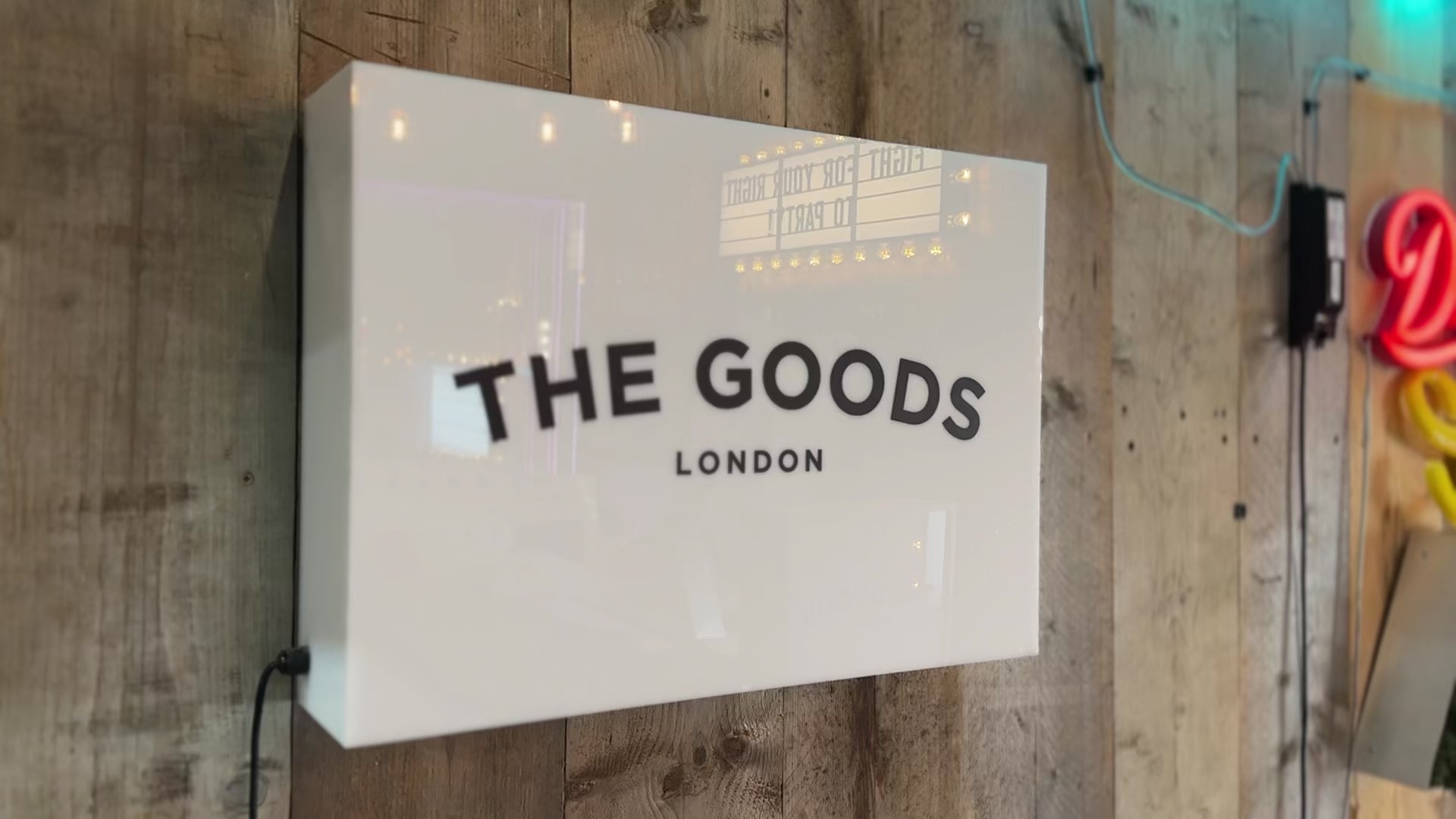 Acrylic Light Box Sign