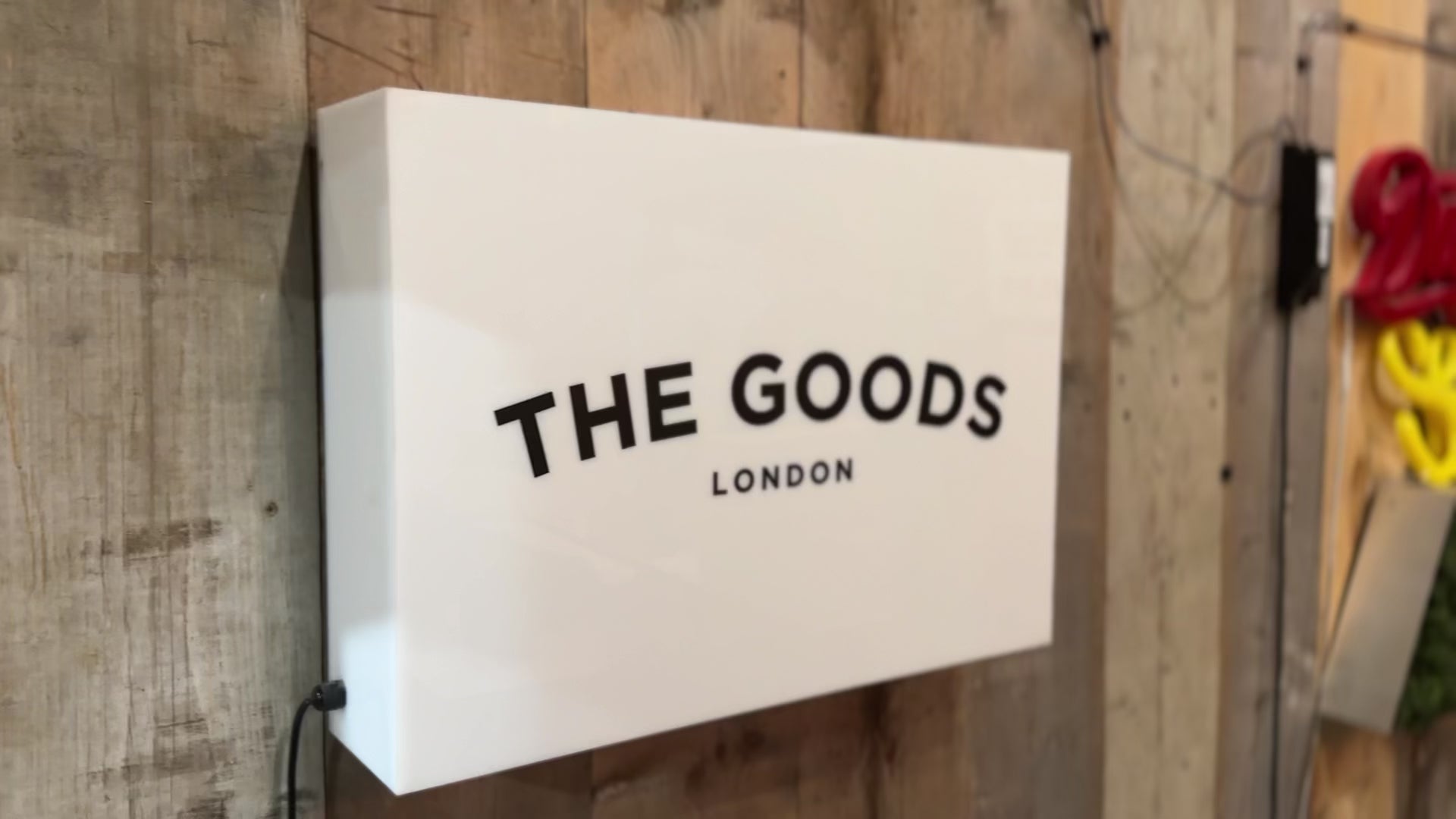 Acrylic Light Box Sign