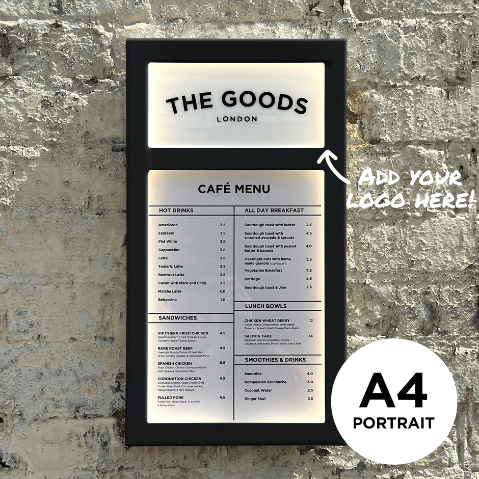 MENU CASES for bars & restaurants. Buy Online, next day delivery ...