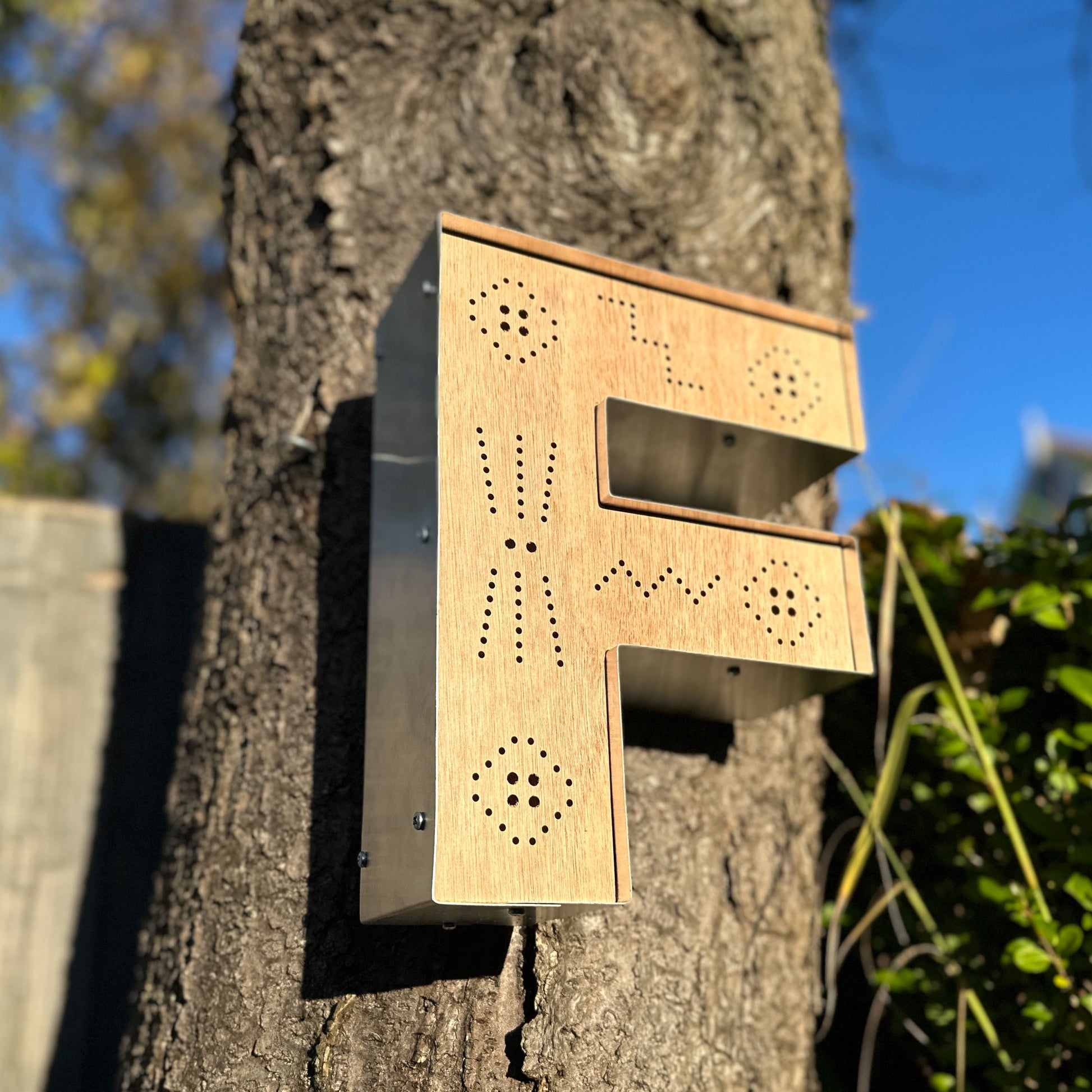 bug hotel letters