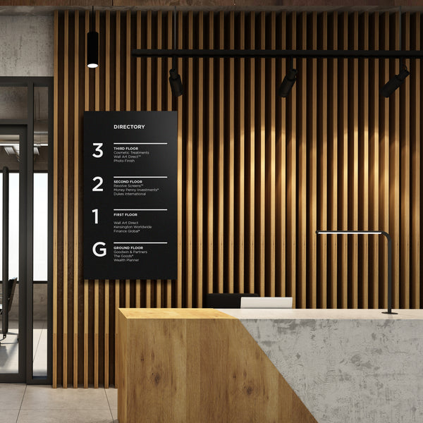 Tenant Directory Sign – The Goods London