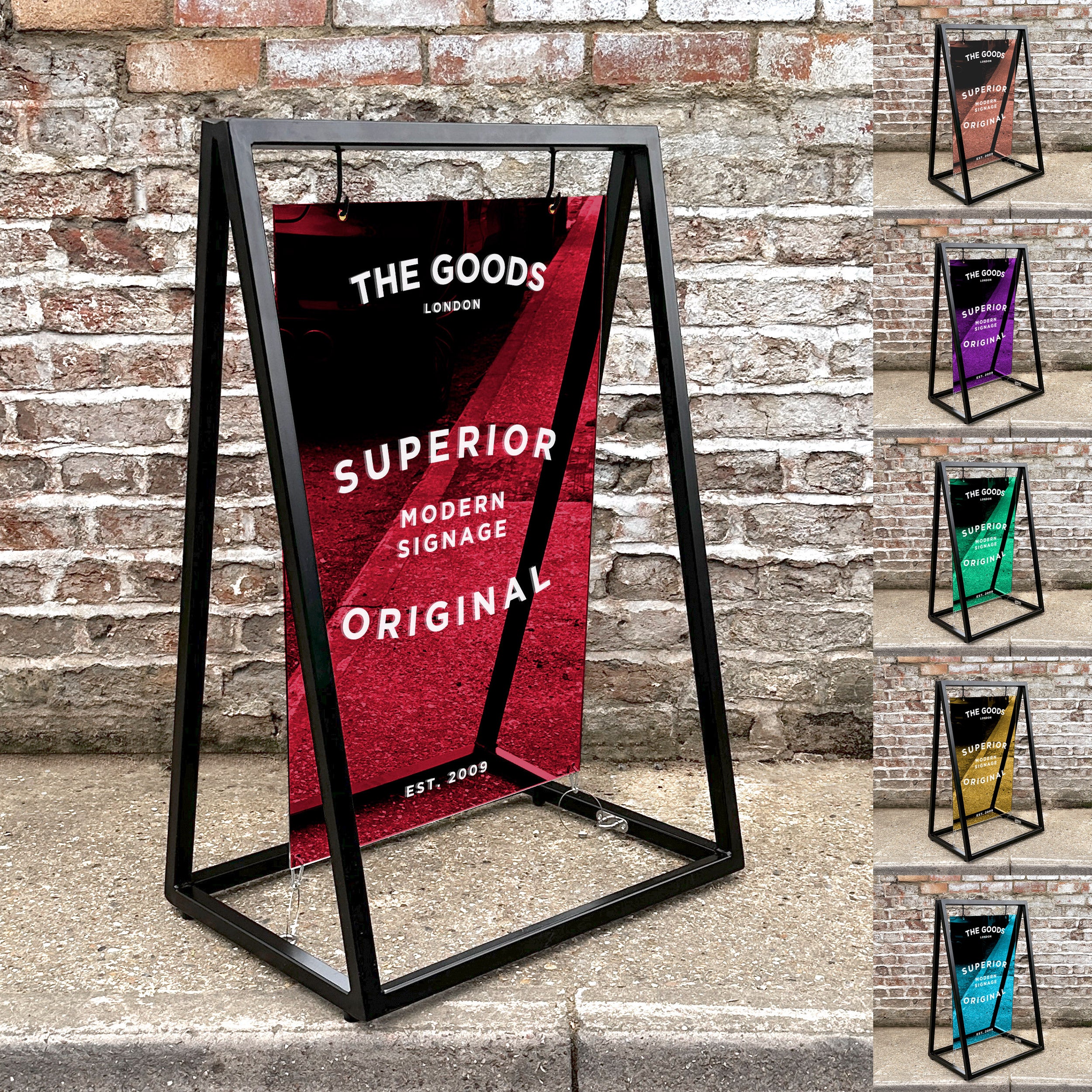 Shop Signs 'A' Board Signs to go outside on the pavement outside shops – 'The ...