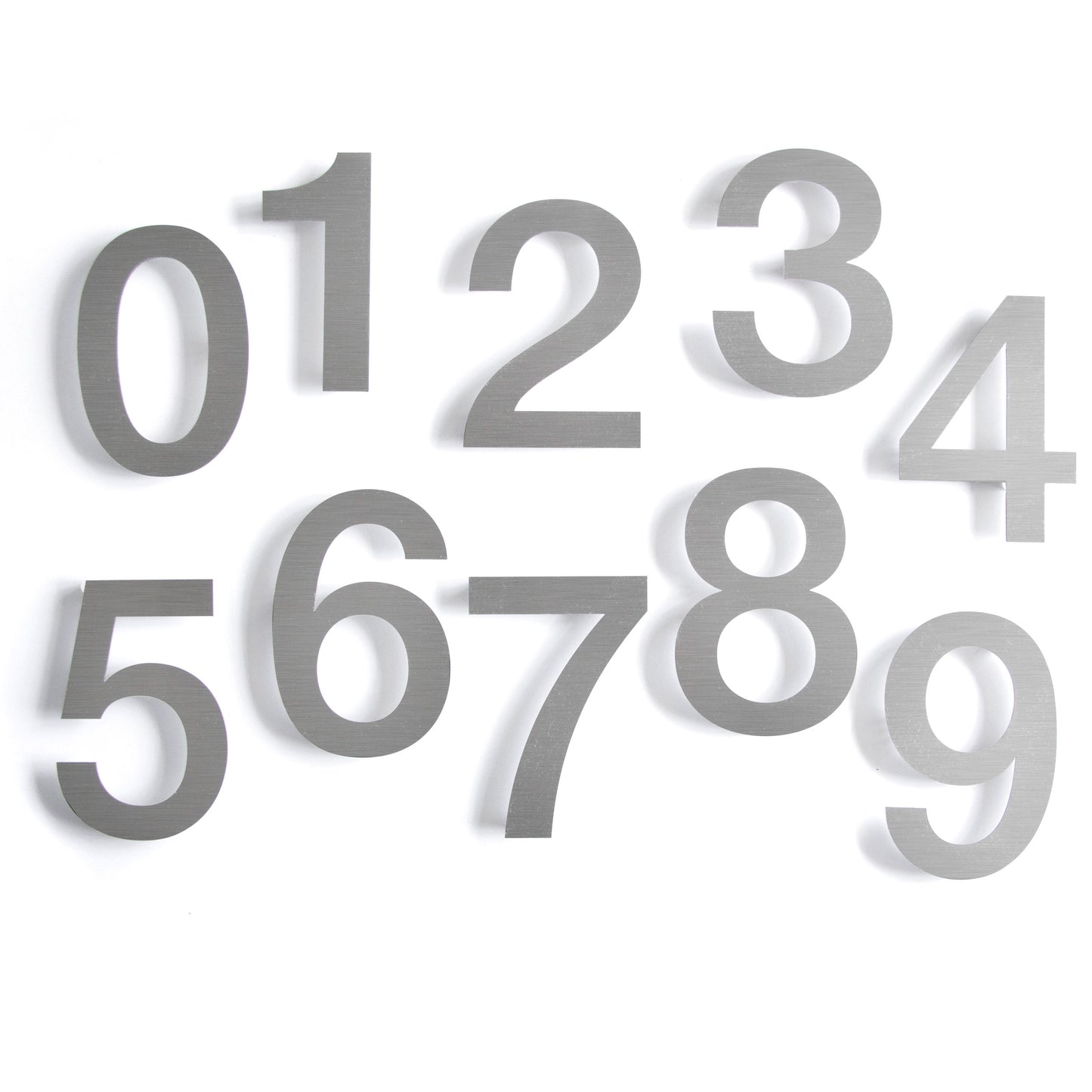 Stainless Steel House Numbers