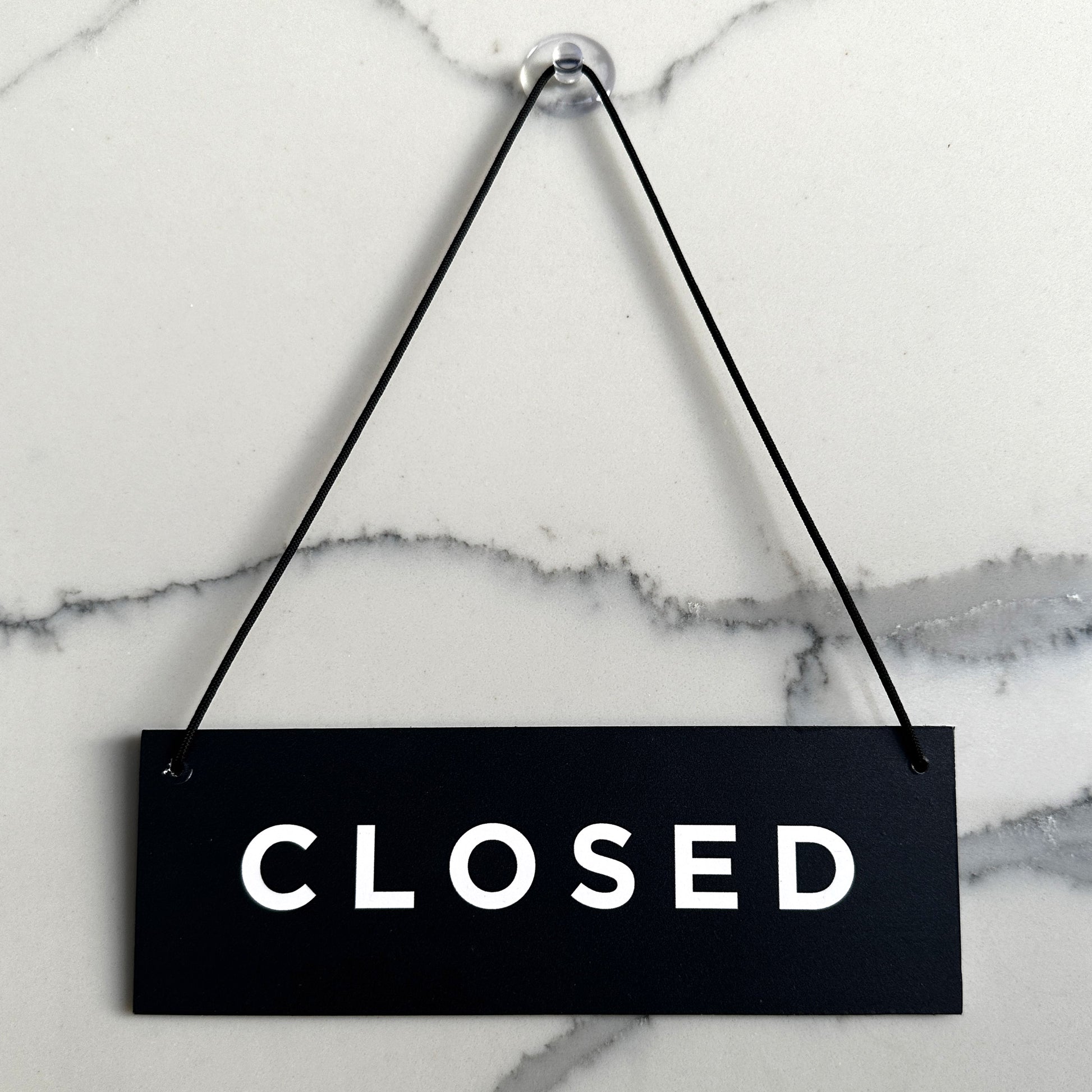 Closed sign