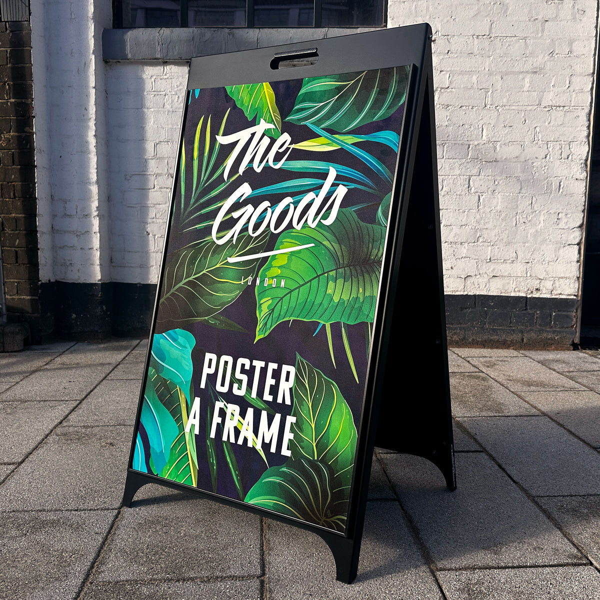 'The Ealing' - Poster Pavement Sign (Black or White) – The Goods London