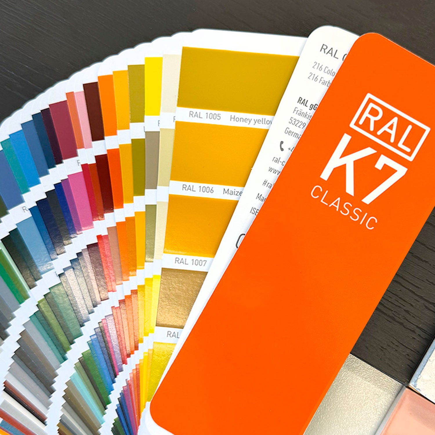 Ral Samples RAL Colour Chart Swatch Book – The Goods London