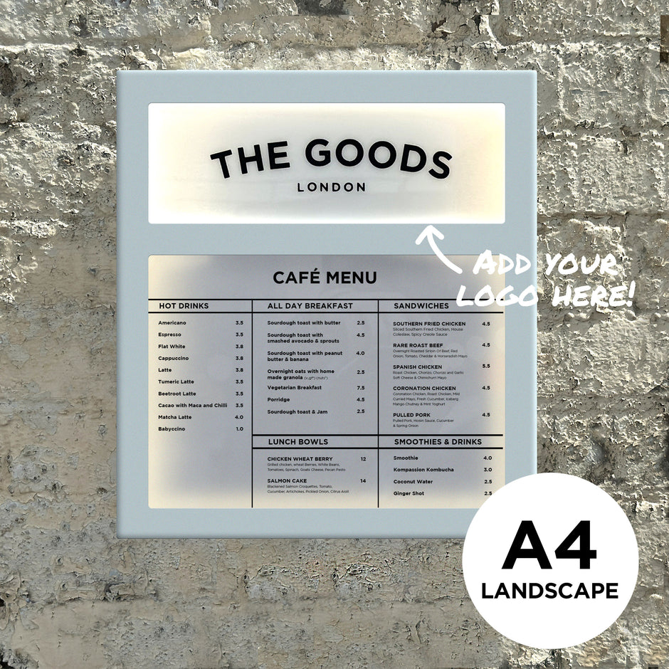 MENU CASES for bars & restaurants. Buy Online, next day delivery ...