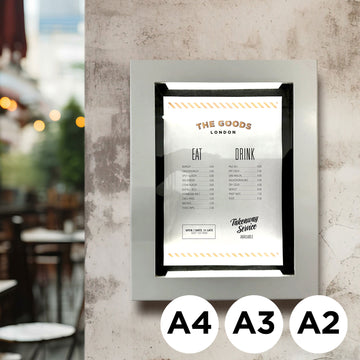 MENU CASES for bars & restaurants. Buy Online, next day delivery ...